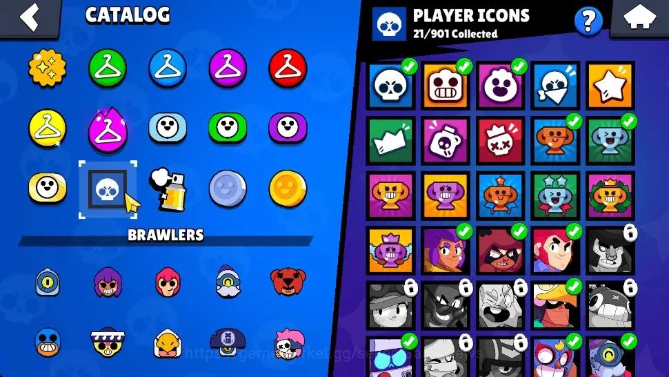 Brawl Stars Accounts 1012 Trophy | 14 Brawlers 2 Max Lv (Shelly, Penny) image 12