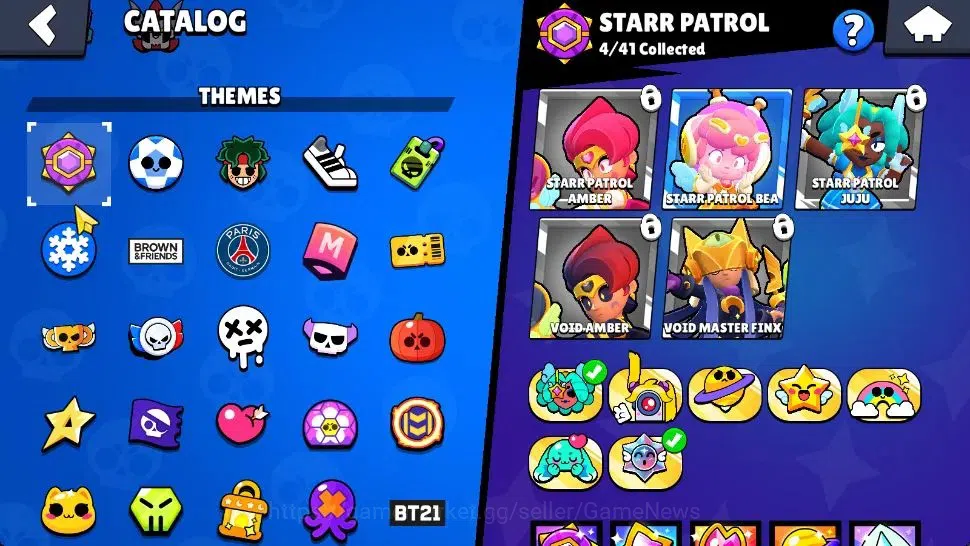 Brawl Stars Accounts 1012 Trophy | 14 Brawlers 2 Max Lv (Shelly, Penny) image 13