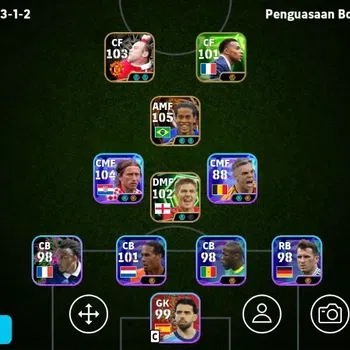 eFootball Accounts Legends & Iconic Players Mobile|PW 3115|Ronaldinho Gaucho BigT,New Leandro Trossard ShowT,New Luka Modric
