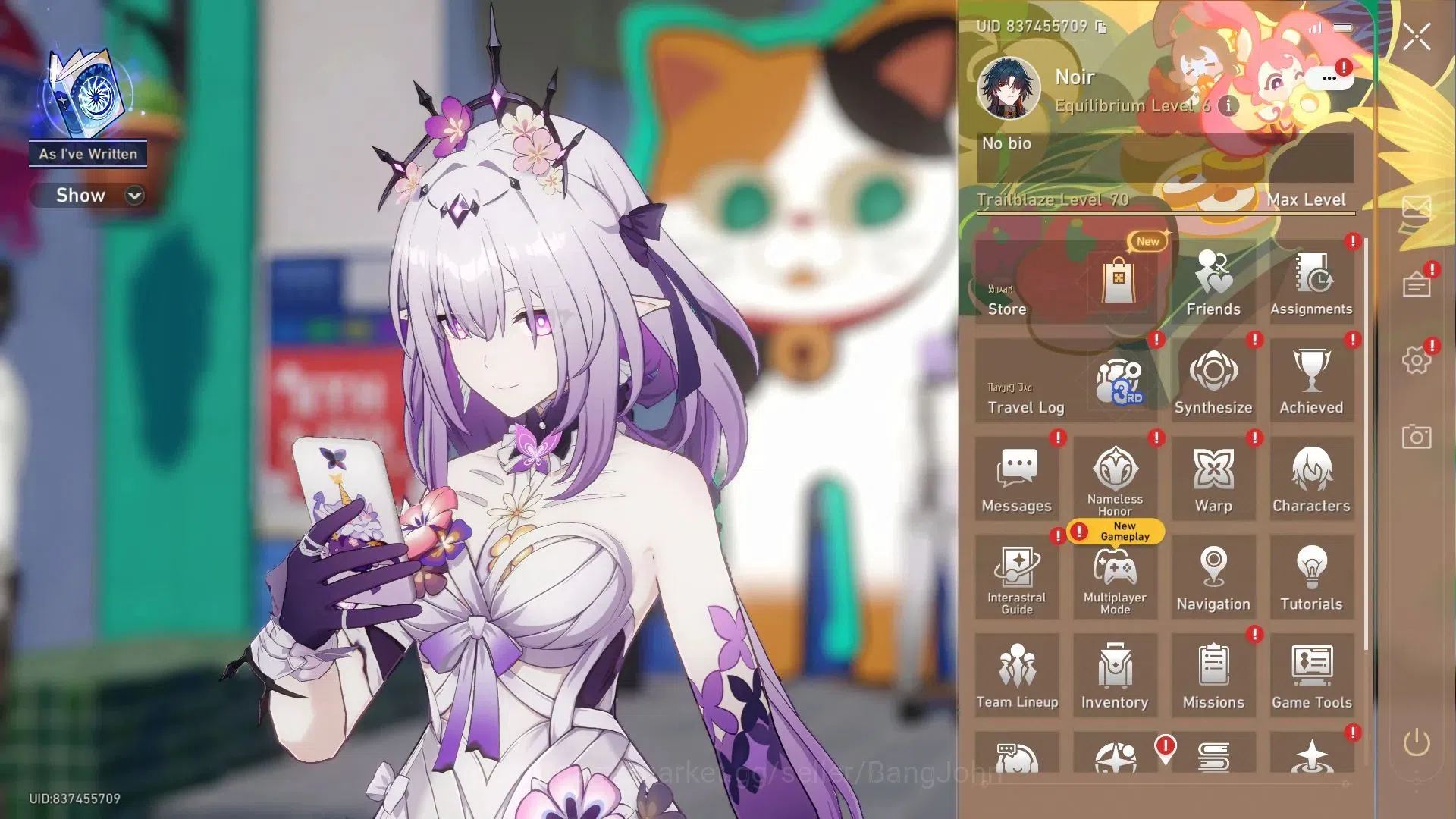 Honkai Star Rail Accounts End Game ASIA| TL70 Max|11 Lim|Castorice L80 (208% CDmg)|Firefly L80|Grand Finale VI Cleared 1