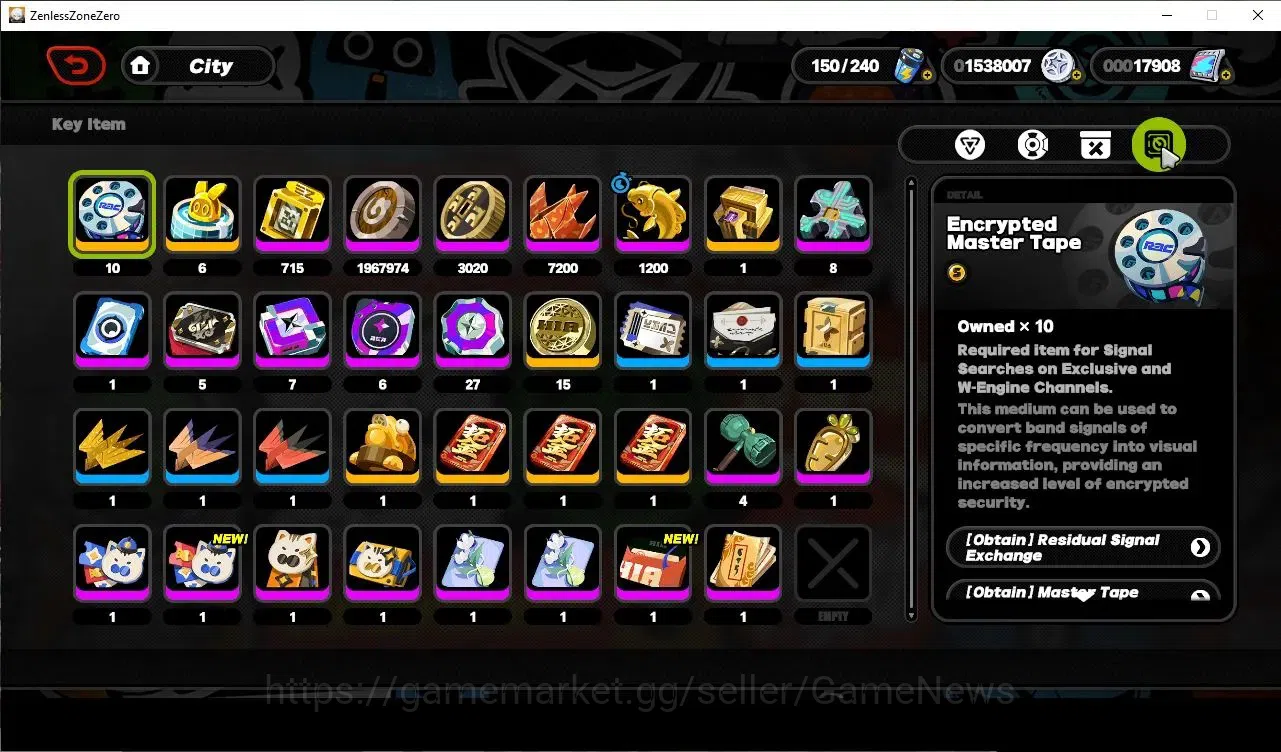 Zenless Zone Zero Accounts ASIA IK 56|17K Polyc+10 EMT|6 Limited [(Ye Shungua image 12