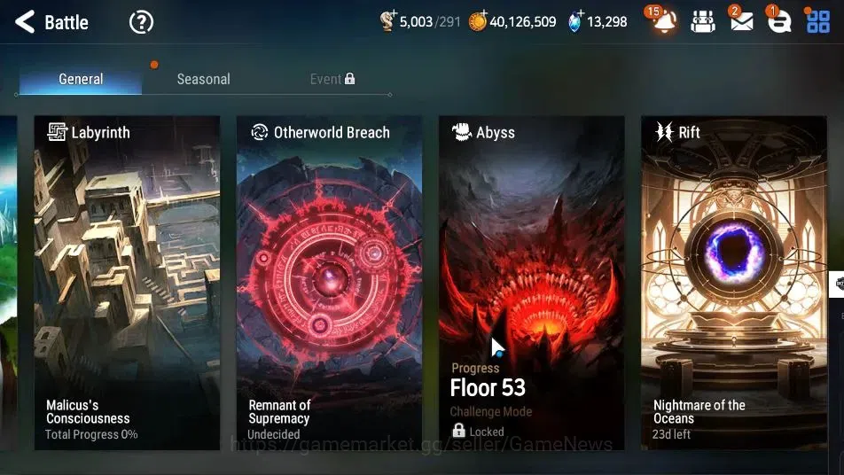 Epic Seven Accounts GLOBAL Unverif|9 ML(Arbiter Vildred,NM Luna,LH Cer image 11