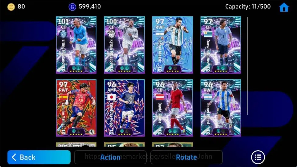 eFootball Accounts Android|PW 2957|ShowT Erling Haaland,ShowT Kylian image 2