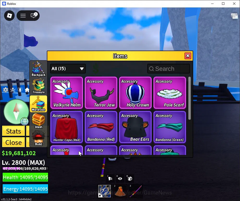 Roblox Accounts Blox Fruit |Lv Max + Magma,GodHuman|19M Beli 61K F image 5