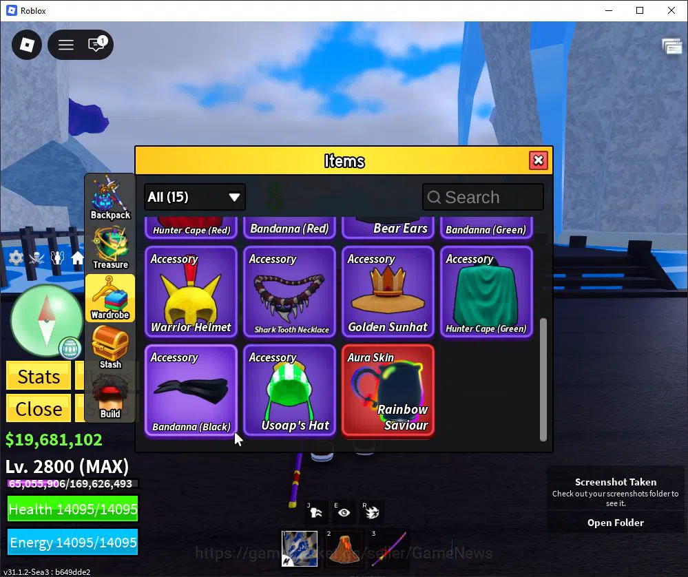 Roblox Accounts Blox Fruit |Lv Max + Magma,GodHuman|19M Beli 61K F image 6