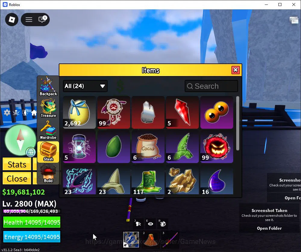 Roblox Accounts Blox Fruit |Lv Max + Magma,GodHuman|19M Beli 61K F image 7