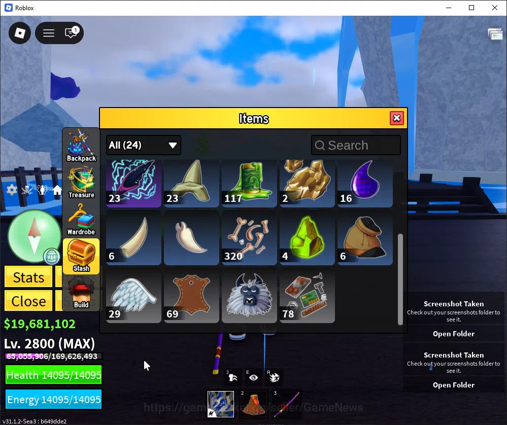 Roblox Accounts Blox Fruit |Lv Max + Magma,GodHuman|19M Beli 61K F image 8