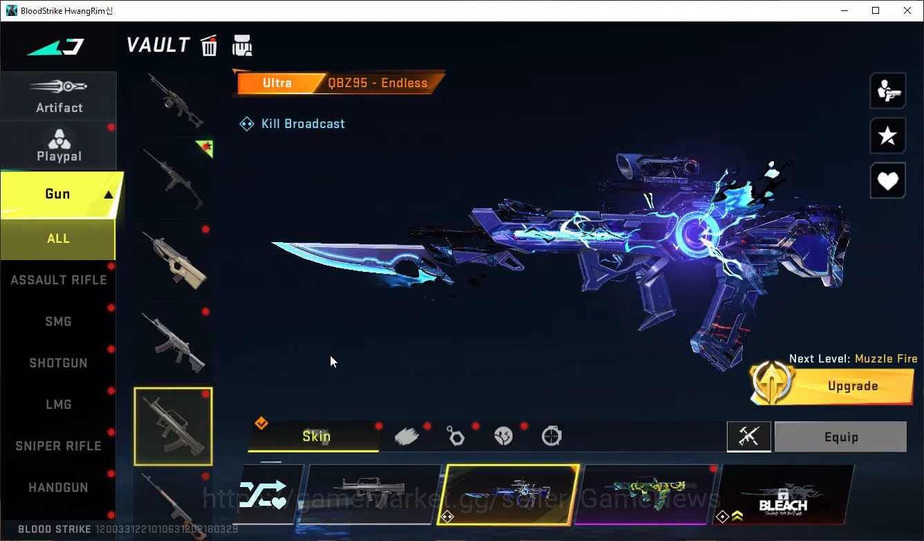 Blood Strike Accounts Mid-Tier ASIA|1 ETERNAL KALA|1 MELE Bleach Zenpakuto,UZI-Zangetsu,Byakuya,Toshiro|5 13