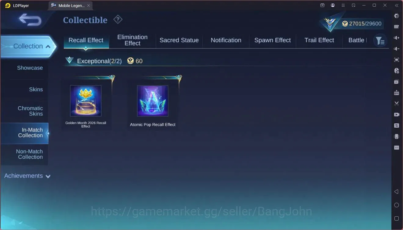 Mobile Legends: Bang Bang Accounts Global |Hero 161|Skin 122|Expert|KOF Karina|CC Nat image 11