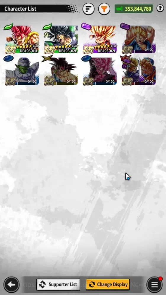 Dragon Ball Legends Accounts 353M TotalPower|LV157|4UL+3LR+11LL|SSGSS Gogeta,Om image 4