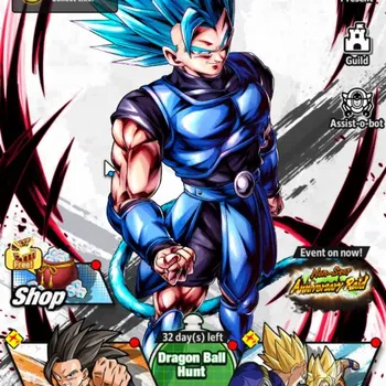 Dragon Ball Legends High-End 353M TotalPower|LV157|4UL+3LR+11LL|SSGSS Gogeta,Om image 1