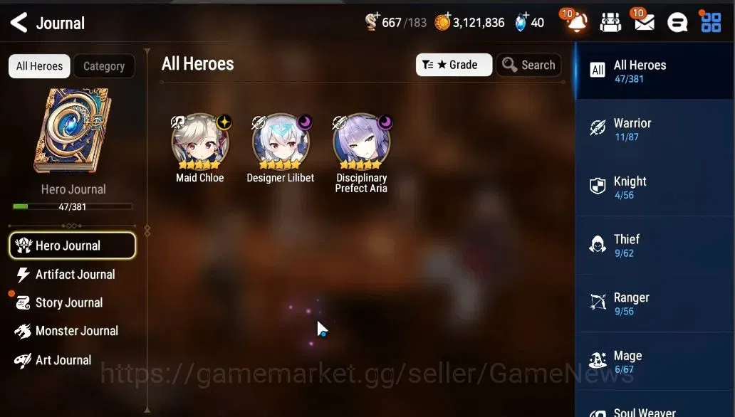Epic Seven Accounts ASIA Unverif|NewEra|3 ML (SP aria, DLilibet,MChloe image 4