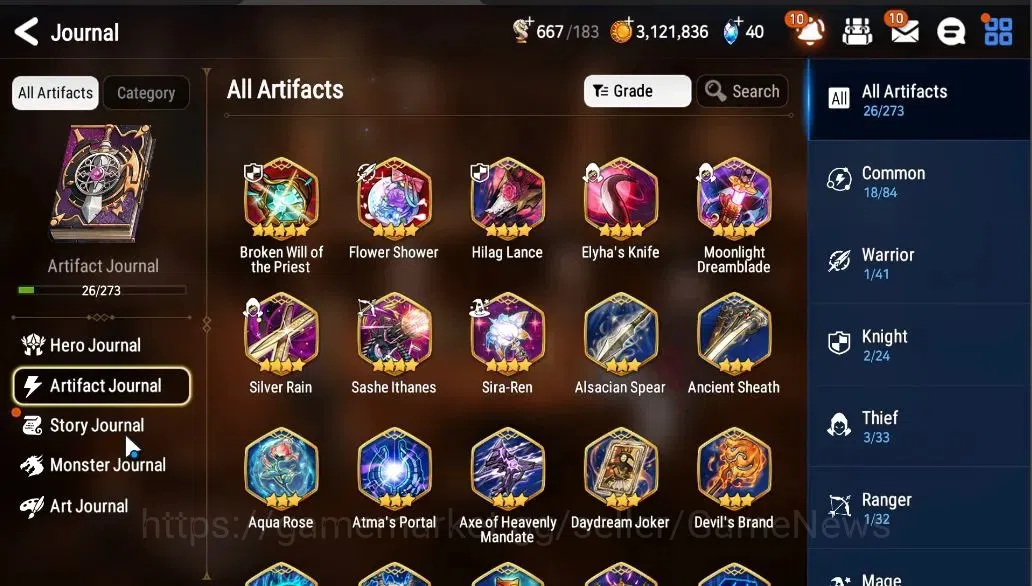 Epic Seven Accounts ASIA Unverif|NewEra|3 ML (SP aria, DLilibet,MChloe image 6