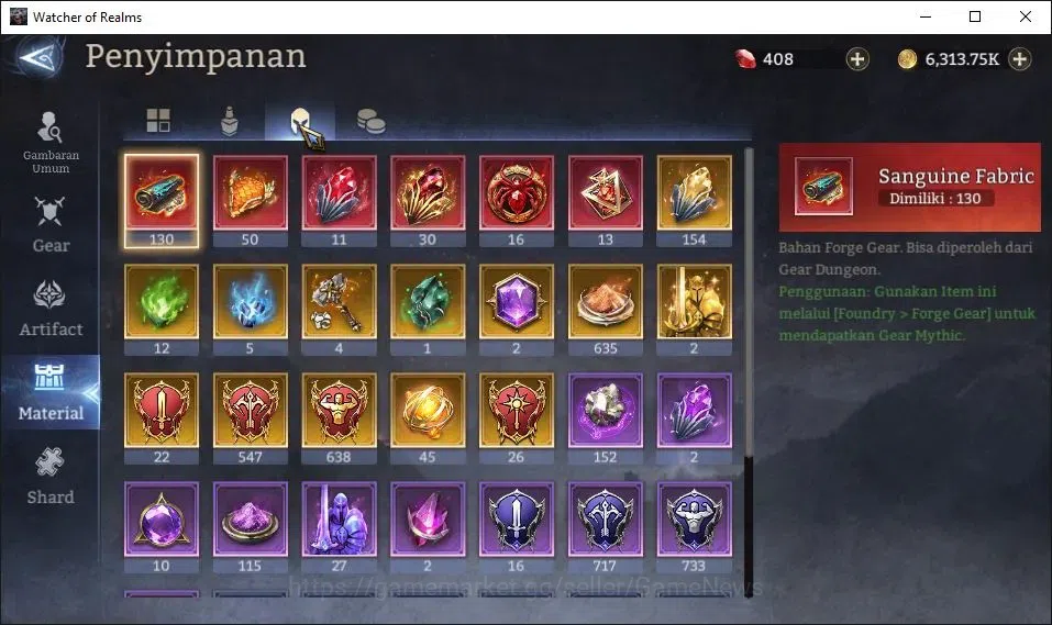 Watcher of Realms Accounts GLOBAL 60x|Lv 38|819K Power|3 Lord[Iovar,Laya,King image 14