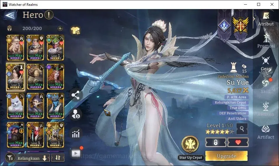 Watcher of Realms Accounts GLOBAL 60x|Lv 38|819K Power|3 Lord[Iovar,Laya,King image 8