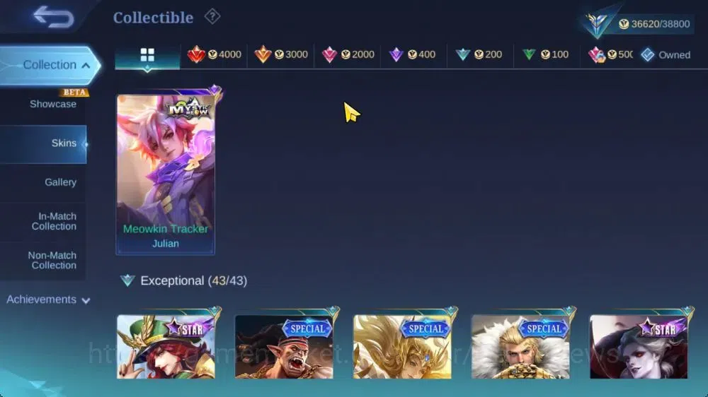 Mobile Legends: Bang Bang Accounts Hero 107|Skin 171|High Glory 55|CC Nata,Lbox Karri image 11