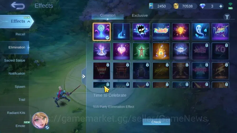 Mobile Legends: Bang Bang Accounts Hero 107|Skin 171|High Glory 55|CC Nata,Lbox Karri image 14