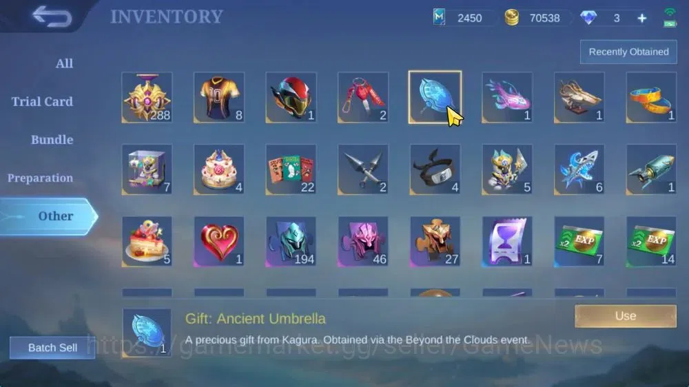 Mobile Legends: Bang Bang Accounts Hero 107|Skin 171|High Glory 55|CC Nata,Lbox Karri image 20
