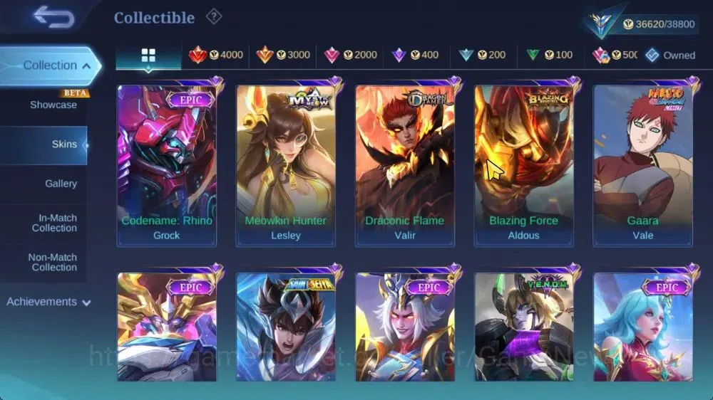 Mobile Legends: Bang Bang Accounts Hero 107|Skin 171|High Glory 55|CC Nata,Lbox Karri image 9