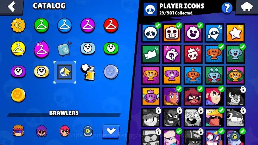 Brawl Stars Accounts 1005 Trophy |15 Brawlers 2 Max Lv (Shelly,Buster)| image 18