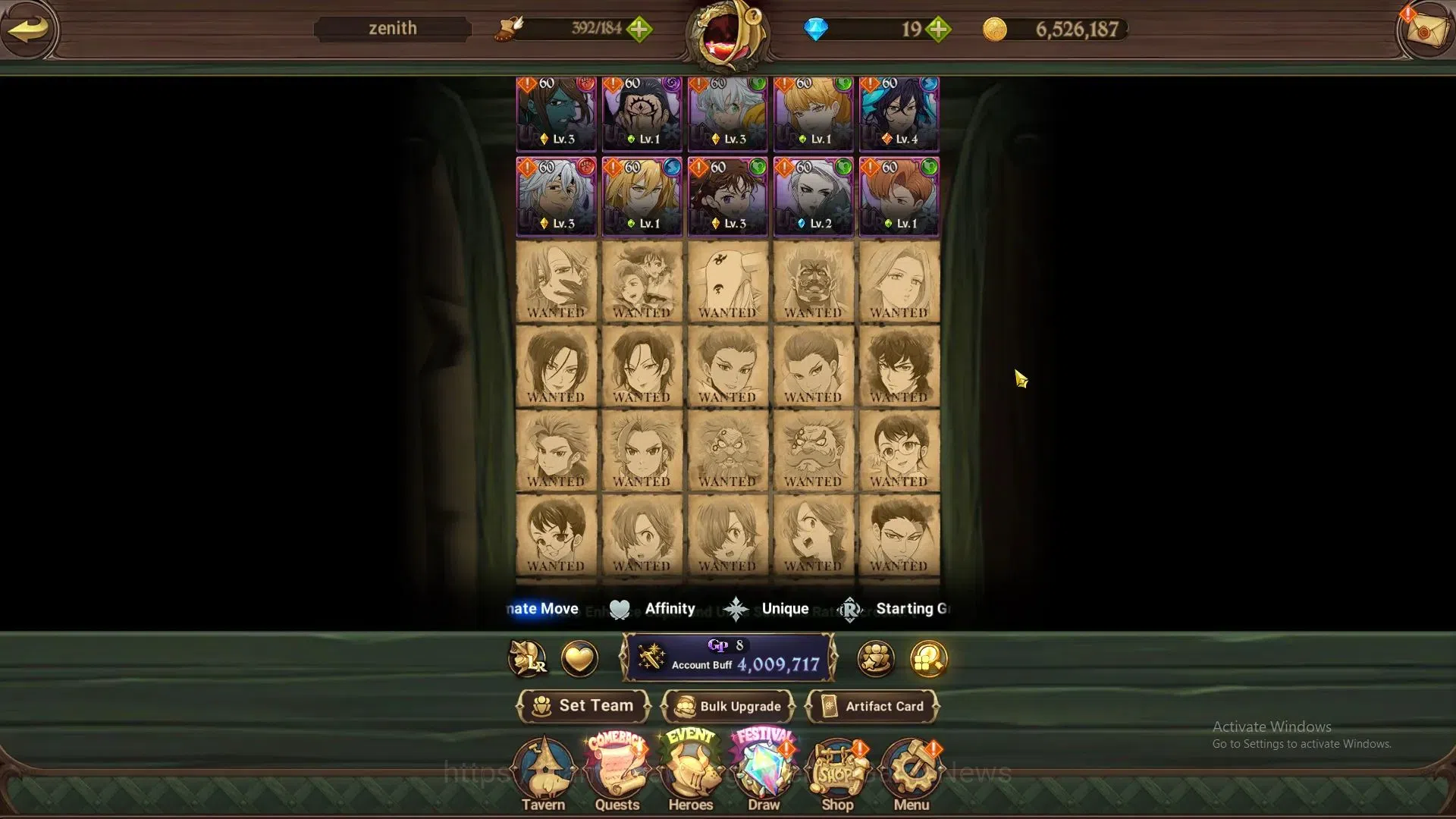 The Seven Deadly Sins: Grand Cross Accounts ASIA|4M CC|100 LS,19 Dm|5 LR+11 UR|Desire,Zeldris, image 8