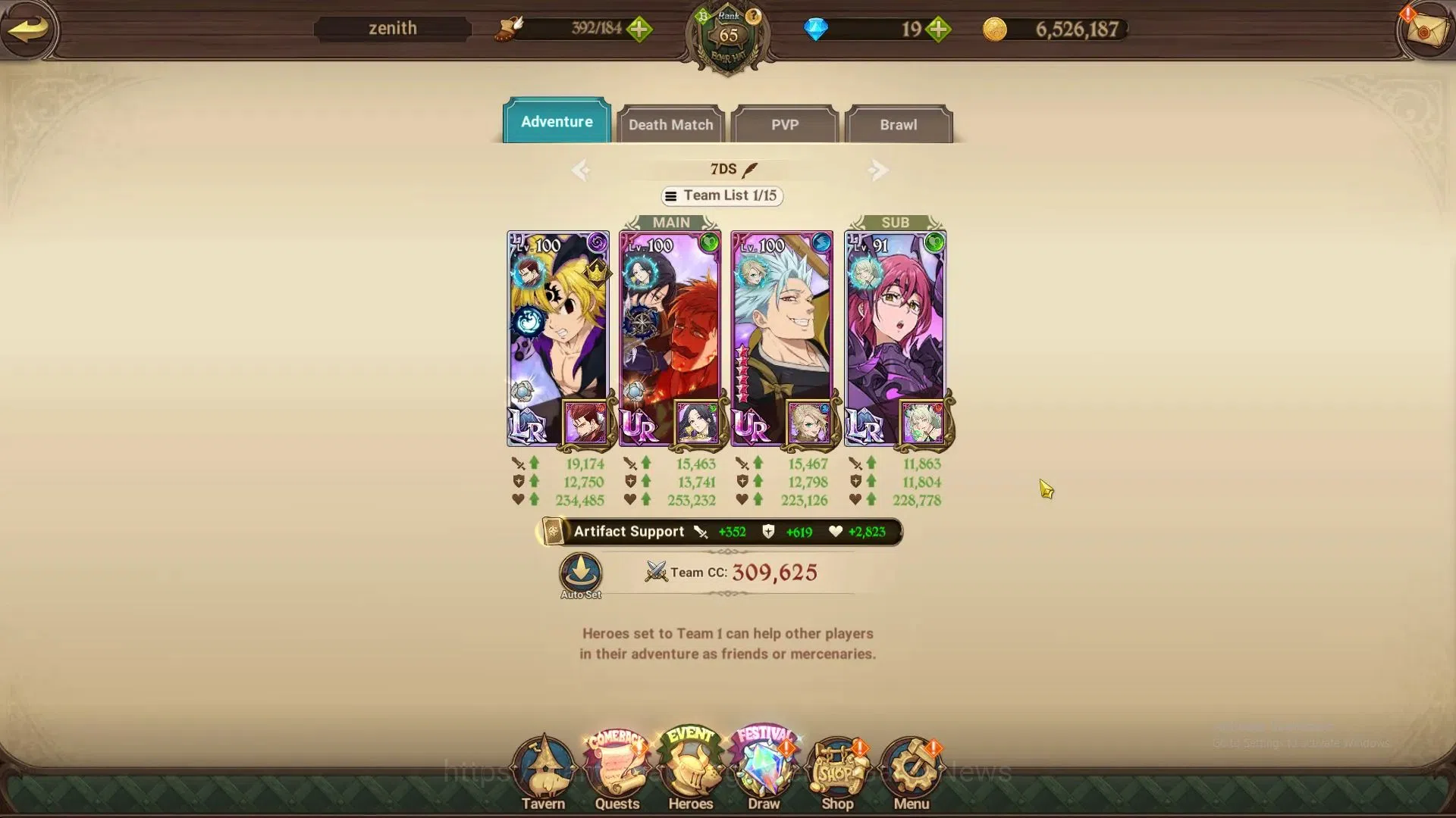 The Seven Deadly Sins: Grand Cross Accounts ASIA|4M CC|100 LS,19 Dm|5 LR+11 UR|Desire,Zeldris, image 9