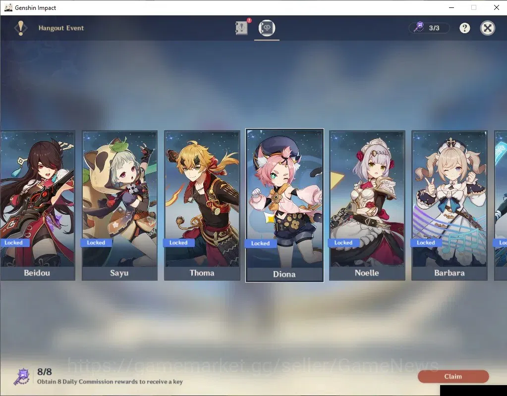 Genshin Impact Accounts Asia|Free HSR|AR 43|2 Limited(Flins,Escoffier)|Mc  image 12