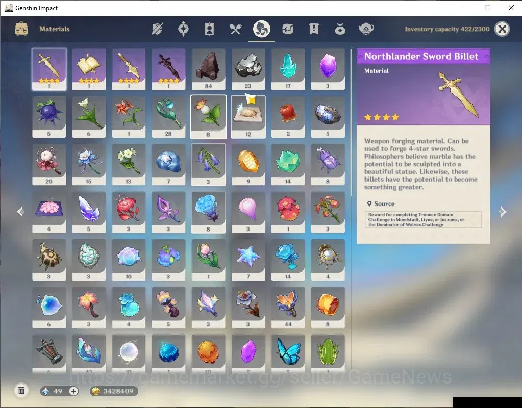 Genshin Impact Accounts Asia|Free HSR|AR 43|2 Limited(Flins,Escoffier)|Mc  image 4
