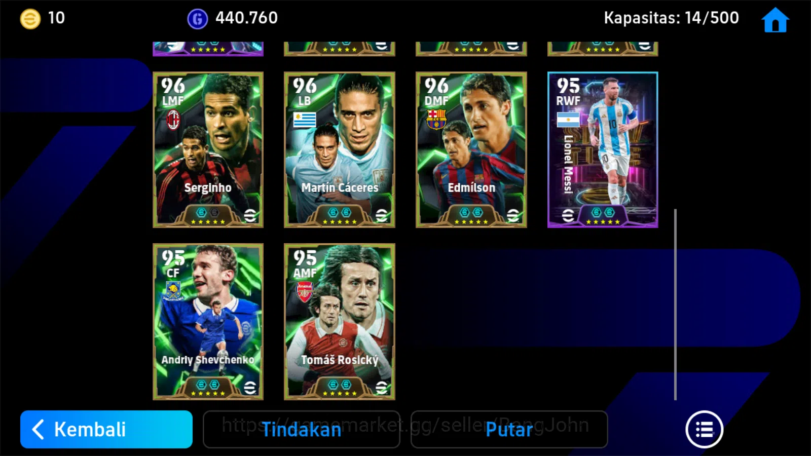 eFootball Accounts Android|PW 3159|mctominay big,cafu epic,puskas epi image 3