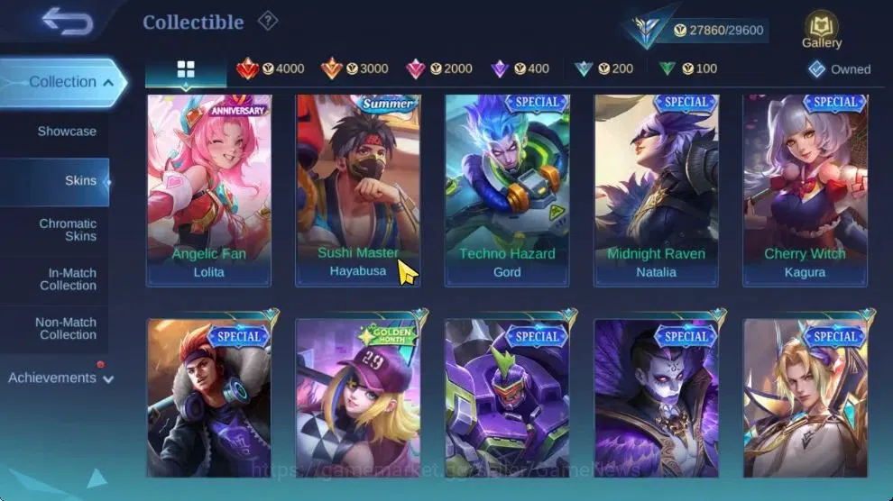 Mobile Legends: Bang Bang Accounts Hero 115|Skin 144|High Immo 103|LB Granger,Meow[Ju image 10