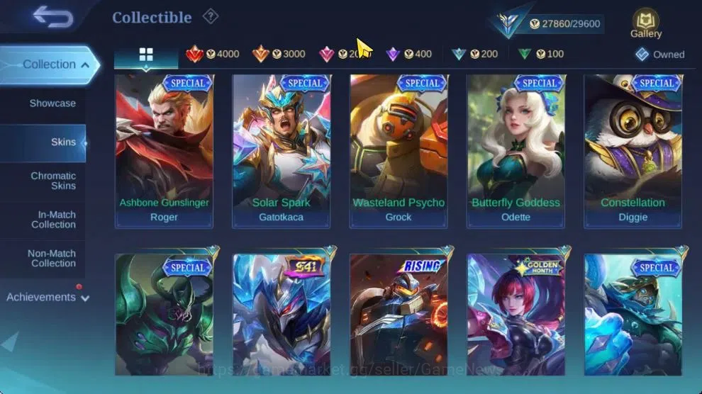 Mobile Legends: Bang Bang Accounts Hero 115|Skin 144|High Immo 103|LB Granger,Meow[Ju image 11