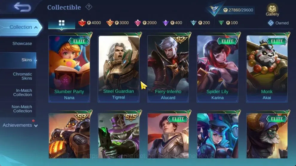 Mobile Legends: Bang Bang Accounts Hero 115|Skin 144|High Immo 103|LB Granger,Meow[Ju image 14