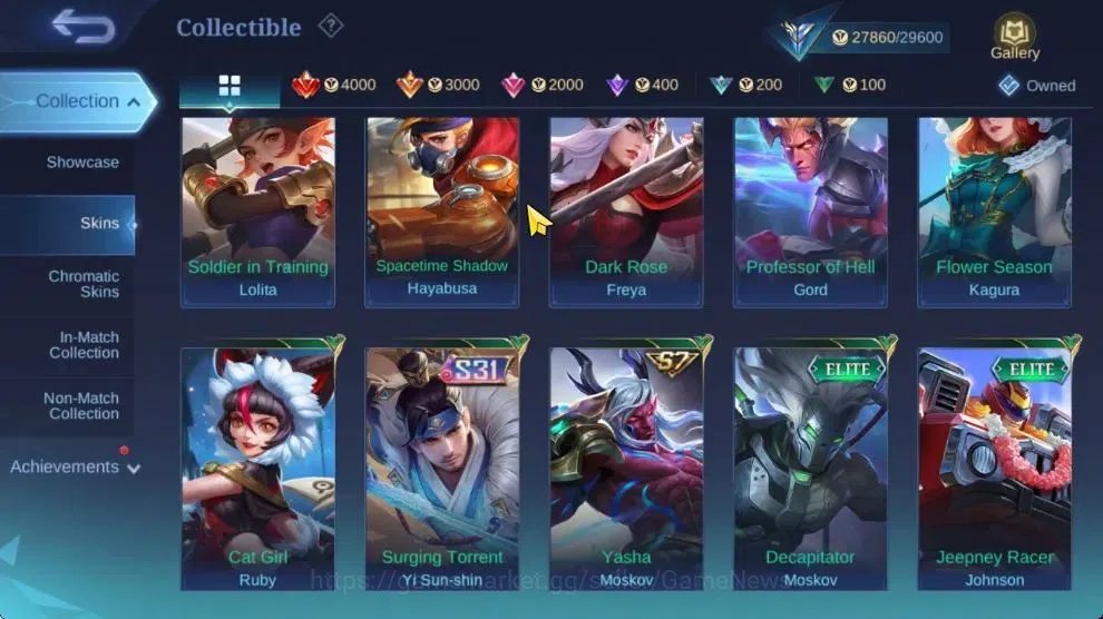 Mobile Legends: Bang Bang Accounts Hero 115|Skin 144|High Immo 103|LB Granger,Meow[Ju image 15
