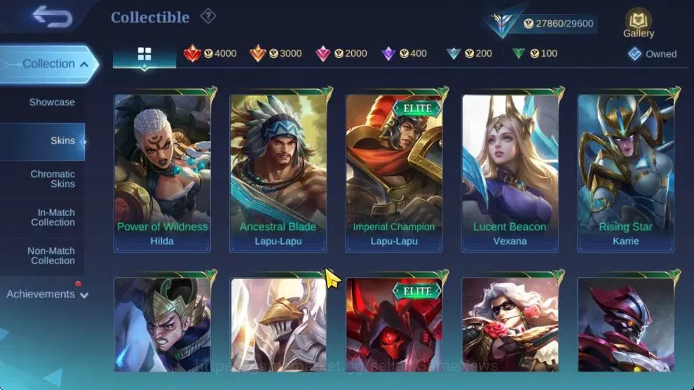 Mobile Legends: Bang Bang Accounts Hero 115|Skin 144|High Immo 103|LB Granger,Meow[Ju image 16