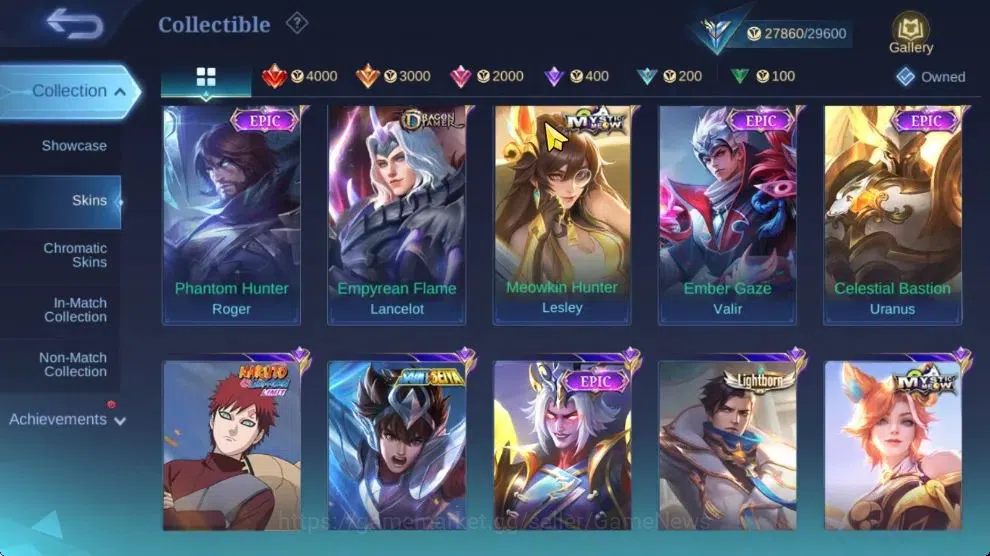Mobile Legends: Bang Bang Accounts Hero 115|Skin 144|High Immo 103|LB Granger,Meow[Ju image 7