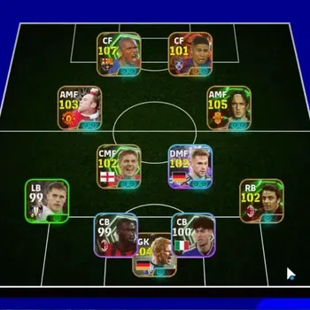 eFootball Accounts Legends & Iconic Players Android|Big Time Bergson 25 Oct'25|12 Epic Samuel eto'o,Francesco Totti,Oliver