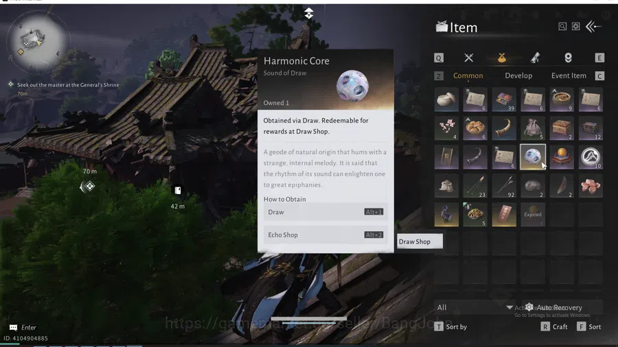 Where Winds Meet Accounts Global | 1 Harmonic Core | MC Male | Starter | RA0 image 2