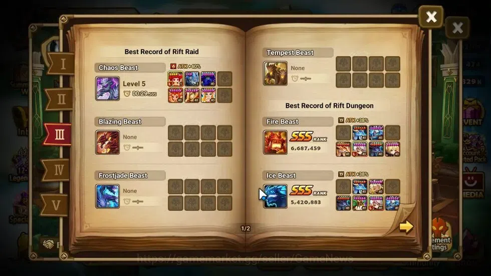 Summoners War: Sky Arena Accounts ASIA Lv95|2 LD[JackSon,Eirgar]|40 Total NB5[Byungc image 7