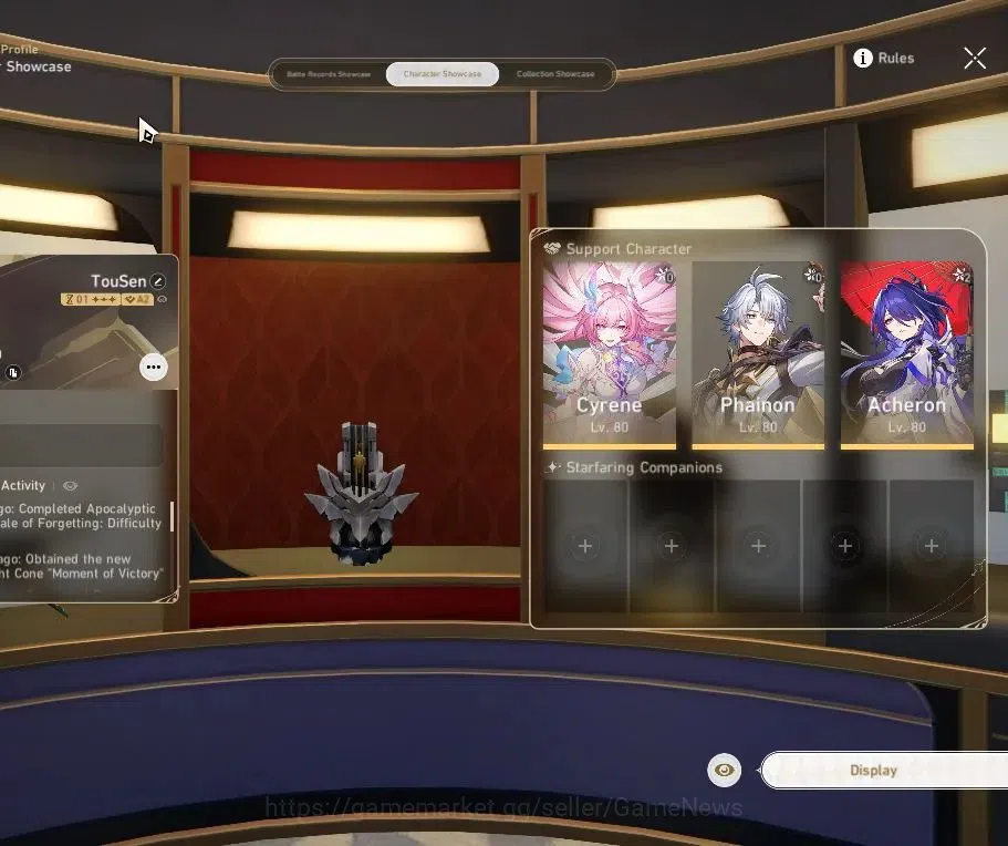 Honkai Star Rail Accounts Asia|TL 68|14 Limited|(AcheronE2,Cyrene,Castorice) image 2