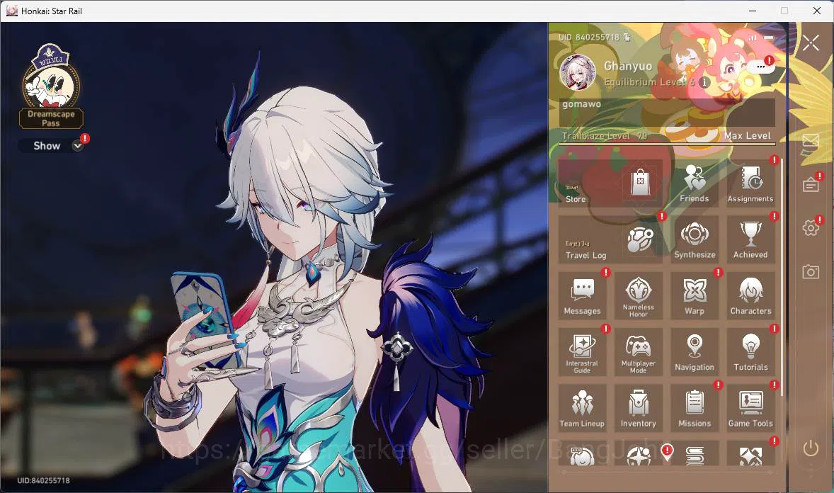 Honkai Star Rail Others ASIA|TL 70|9 Limit|Elation PremTeam(YaoGuang E1+si image 1