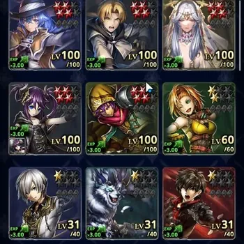 Last Cloudia Accounts Endgame GLOBAL|Rank 20|100K Crys|Collab Mushoku Tensei [Roxy,Rudeus Greyrat]|Top Tier Unit [G