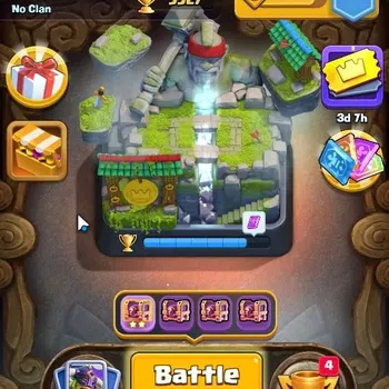 Clash Royale Accounts High-End Lv 444|Trophy 3327|KTL 9|Arena 10|Card 57/122| 1 HERO 5 EVO 12 Epic 22 Rare 23 Common|2