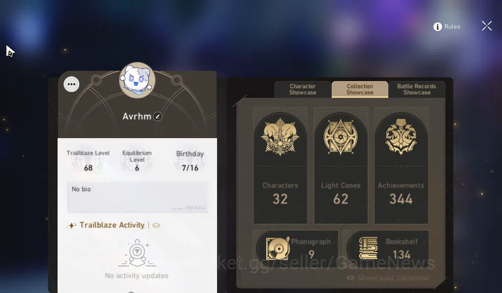 Honkai Star Rail Accounts Asia|TL 68|6 Limited|[Lingsha,Feixiao,Danil]+Sign, image 3