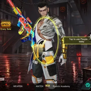 Blood Strike Accounts Collab Skin Asia|Collab Anniv Fal-Draco,AOT Fal Beast Titan+4 Ultra Jet,Nova,SCAR,AR97|25