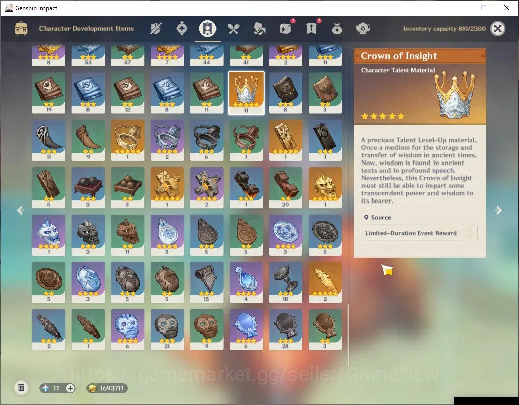 Genshin Impact Accounts ASIA|AR 56|4 Limited + 7 (*5 Weapon)|[Mavuika,Yela image 9