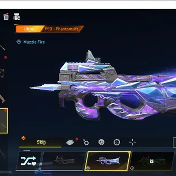 Blood Strike Accounts Rare Skin ASIA|4 Ultra P90 Phantomrift Lv3,FAL Luchador,Galil Knight,Kraken Purple|Legendary SCAR