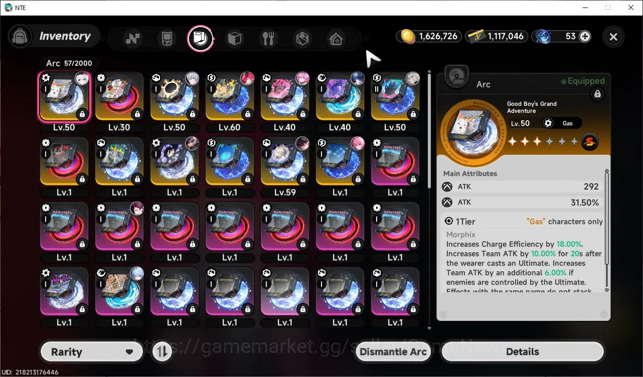 Neverness to Everness Accounts GLOBAL Southeast Asia|HL 41|5 S-Class|[Nanally,Hot image 17
