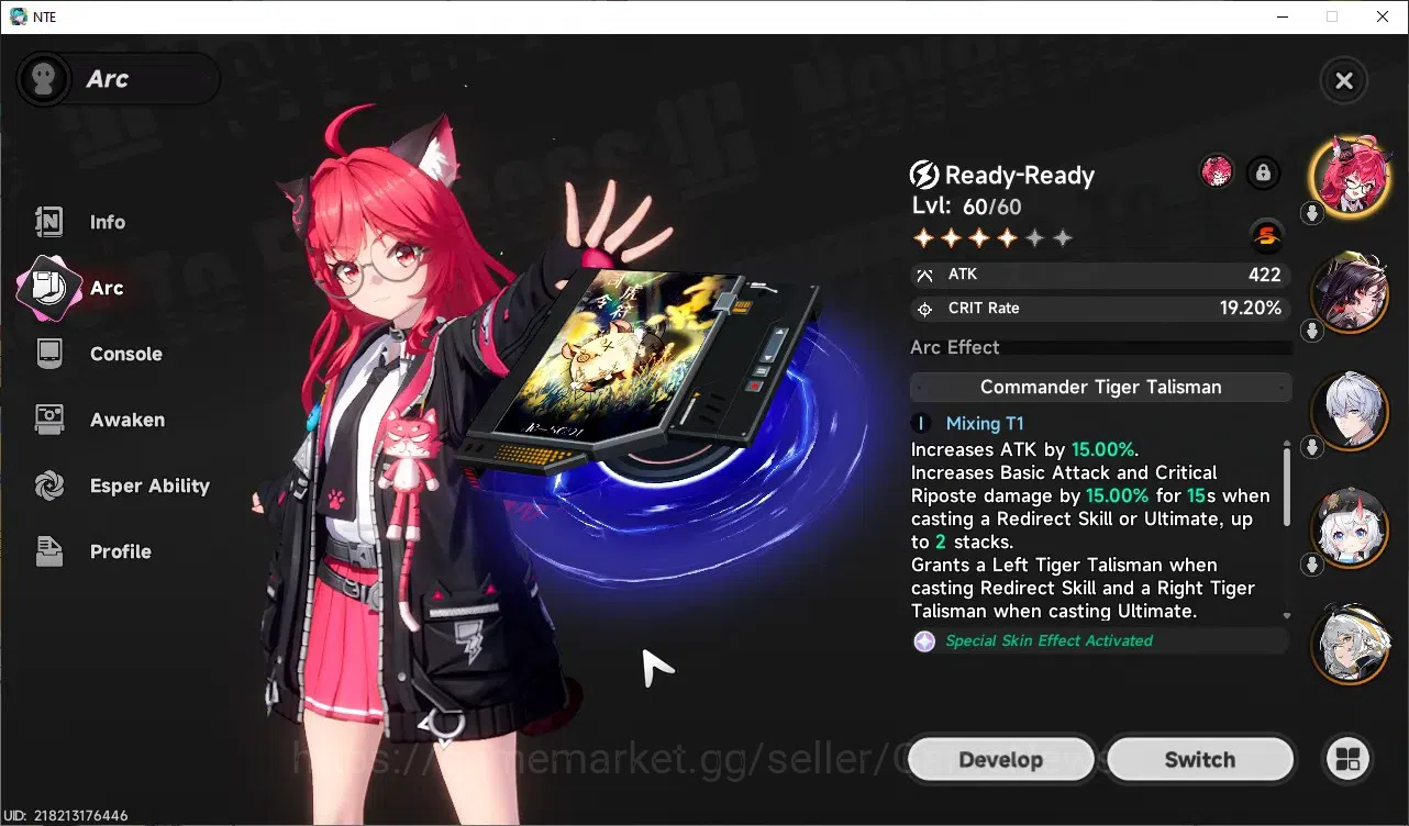Neverness to Everness Accounts GLOBAL Southeast Asia|HL 41|5 S-Class|[Nanally,Hot image 4