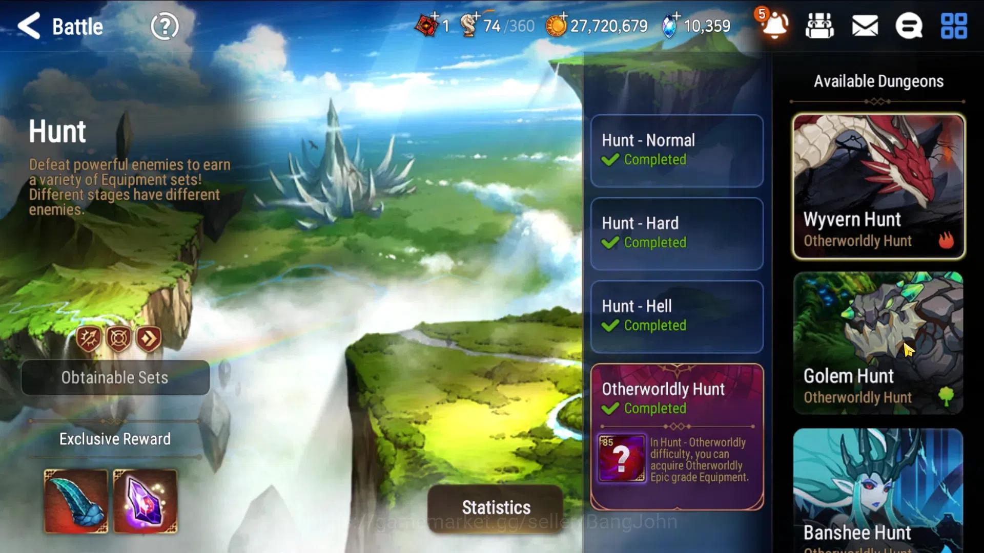 Epic Seven Accounts Asia Verif|End Game 50 ML(SNYulha,Notos,BArunka,LO image 1