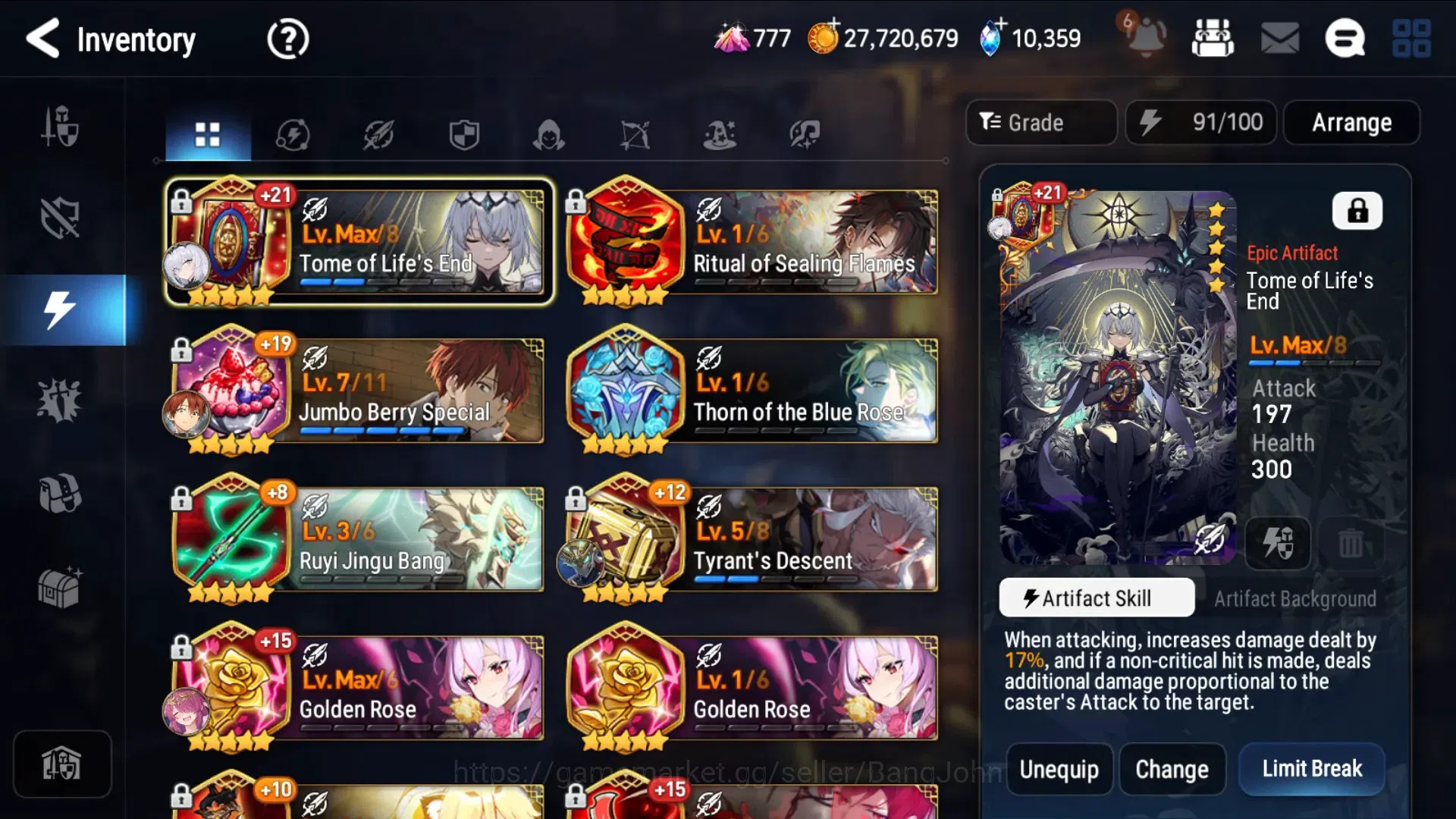 Epic Seven Accounts Asia Verif|End Game 50 ML(SNYulha,Notos,BArunka,LO image 17